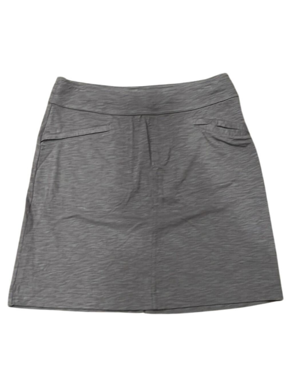 NWT Sherpa Adventure Gear Women's Tendi Skirt Monsoon Gray Size S